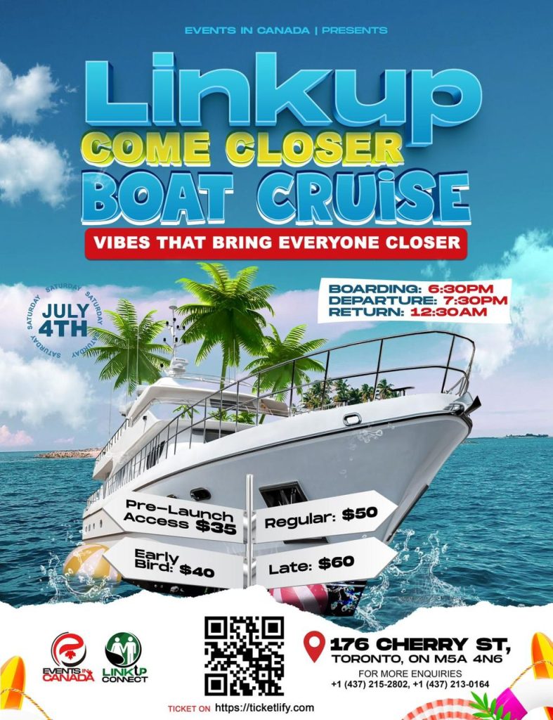Linkup Come Closer Boat Cruise Vibes That Bring Everyone Closer